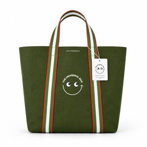 Anya Hindmarch Universal Bag Large Green City’Super Reusable Tote NWT HK Exclusi